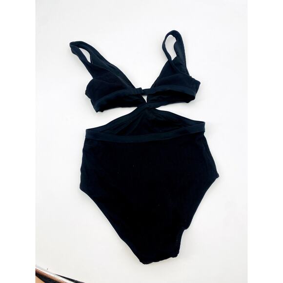 Aerie Black One Piece Bathing Suit - Picture 3 of 4